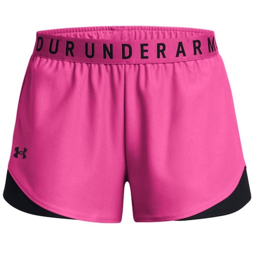 Short Under Armour Pretina Letras para Mujer
