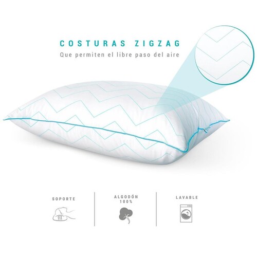 Almohada Duopack Fussion (Firme/ Suave) Sognare