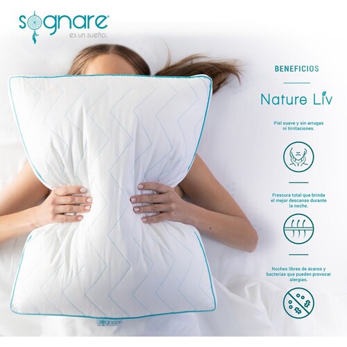 Almohada Biocalyptus Estándar Semi Firme Sognare