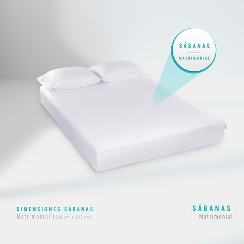 Sabanas Blancas Softy Matrimonial Sognare