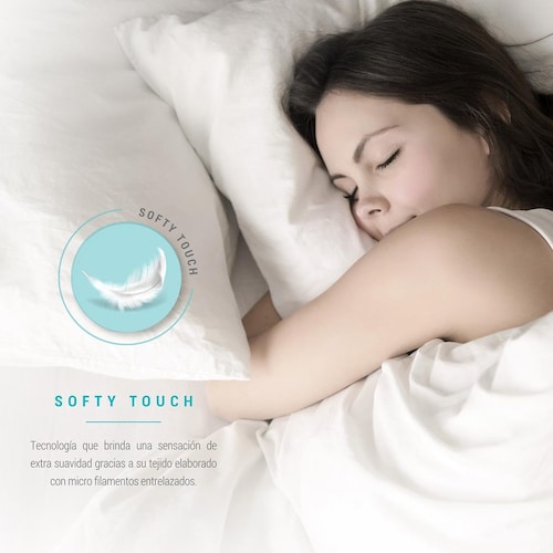 Sabanas Blancas Softy Queen Sognare