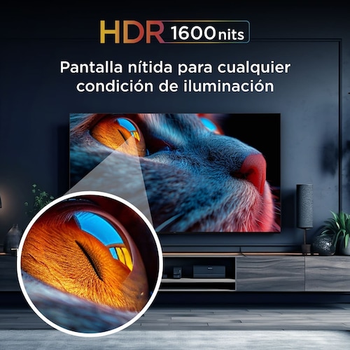 Pantalla Qd-Miniled Tcl 65 Pulgadas 4K Google Tv 65Qm741G