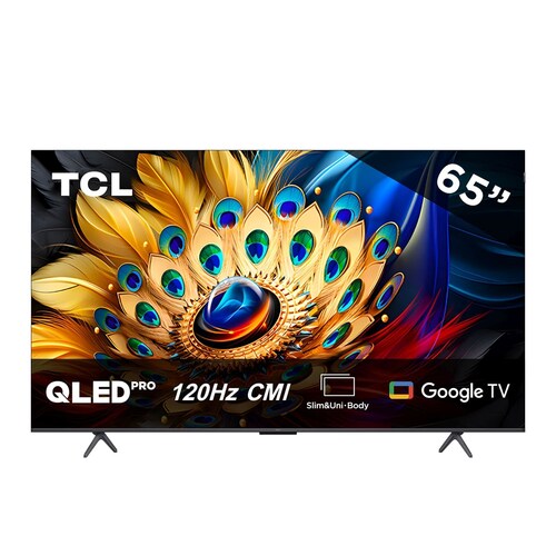 Pantalla Qled Tcl 65 Pulgadas 4K Google Tv 65Q651G