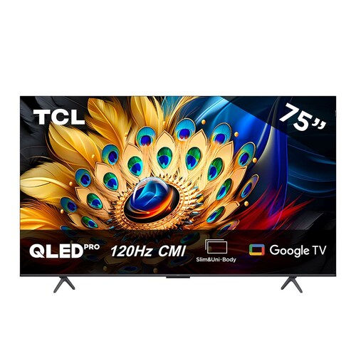 Pantalla Qled Tcl 75 Pulgadas 4K Google Tv 75Q651G