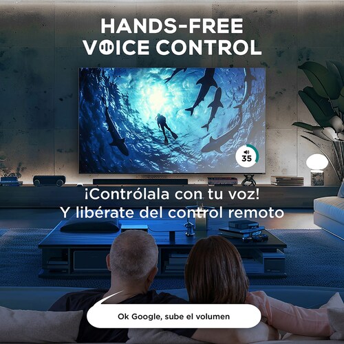 Pantalla Qled Tcl 98 Pulgadas 4K Google Tv 98Q651G