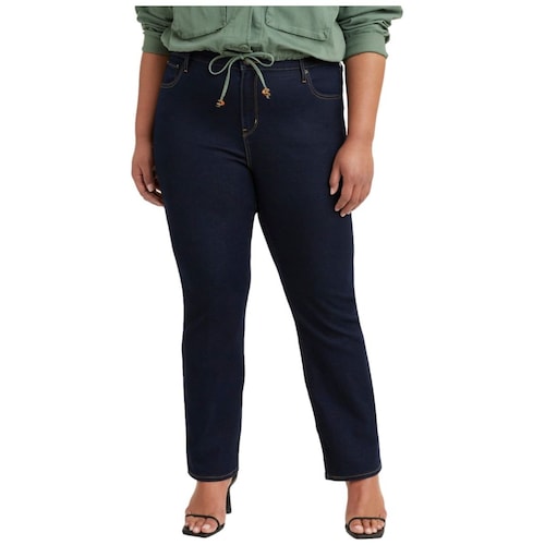 Jeans Straight Fit Levi's 724 para Mujer Curvy