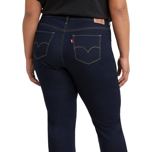 Jeans Straight Fit Levi's 724 para Mujer Curvy