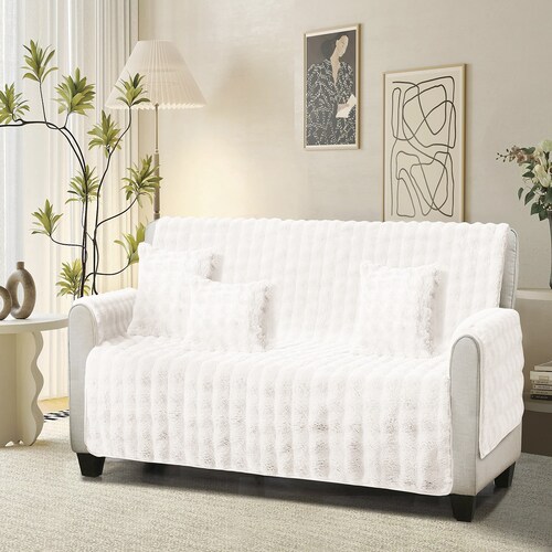 Protector de Sala Fundas-Cojines Home & Details Suave 5 Piezas