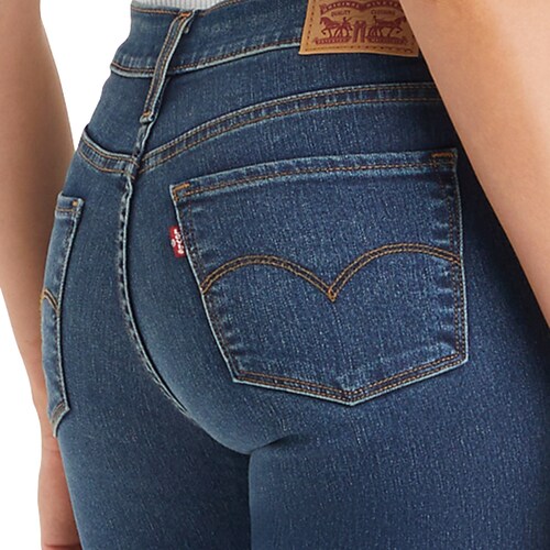 Jeans Straight Fit Levi's Shaping para Mujer
