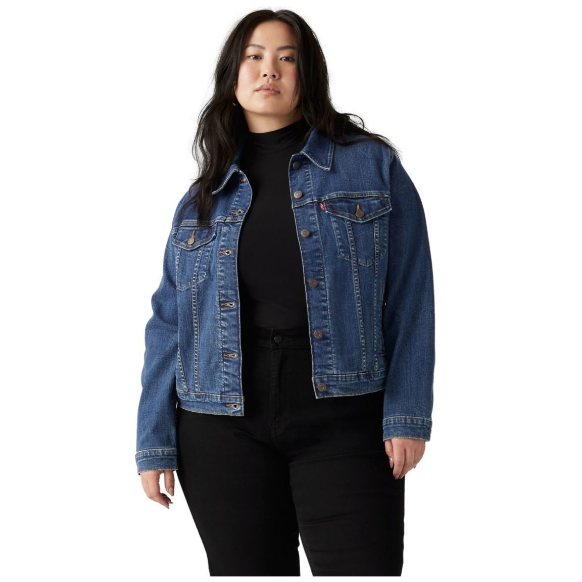 Chamarra Levi'S Trucker de Mezclilla Original para Mujer Plus