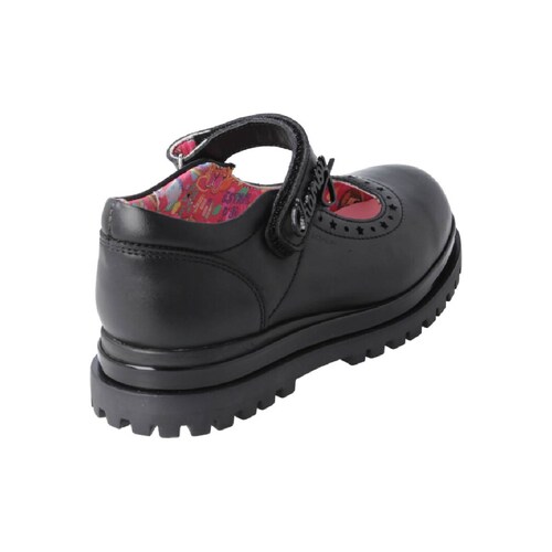 Zapato Escolar Distroller 18-21 con Velcro Negro
