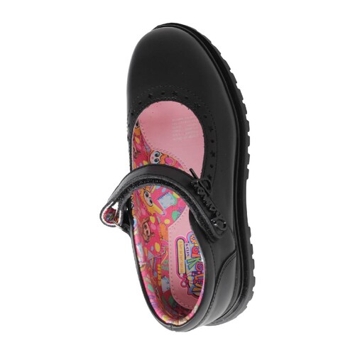 Zapato Escolar Distroller 18-21 con Velcro Negro