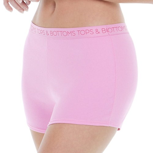 Boyshort Tops & Bottoms de Algodón para Mujer