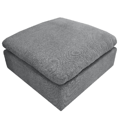 Ottoman Gris Giza Muebles Liz