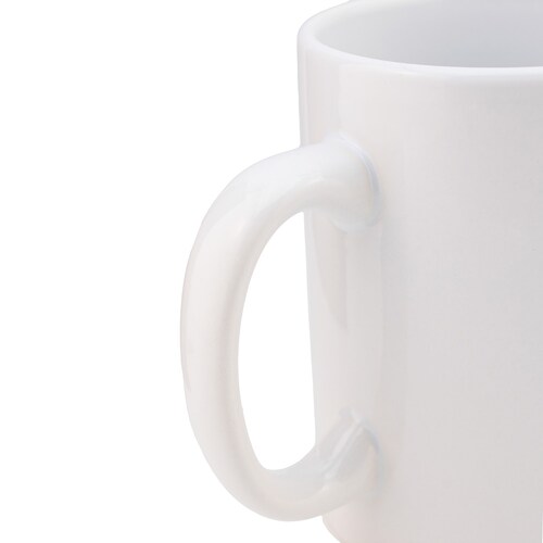 Taza Cerámica Blanca 473Ml Siglo Xxi