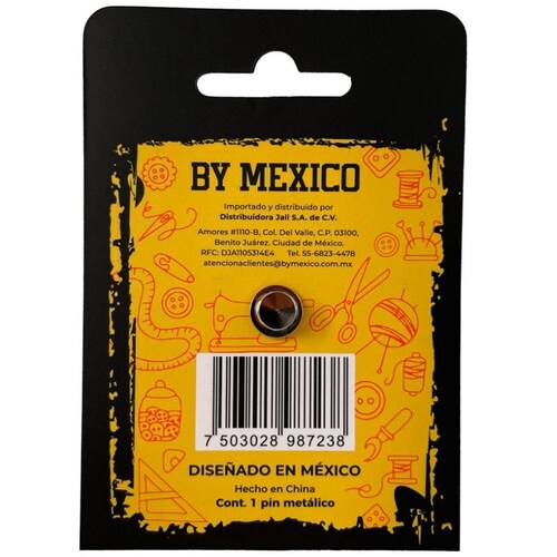 Pin Metálico Muñeca Juanita By Mexico