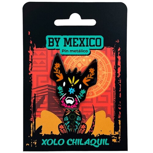 Pin Broche Metálico Xolo Chilaquil By Mexico