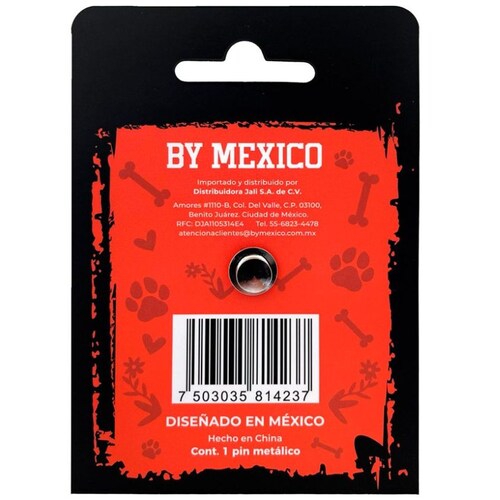 Pin Broche Metálico Xolo Chilaquil By Mexico