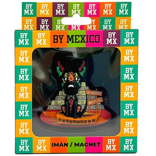 Imán Decorativo 3D Xolo Chilaquil By México