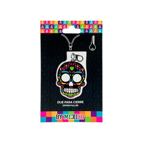 Dije para Cierre Ropa Calavera By Mexico