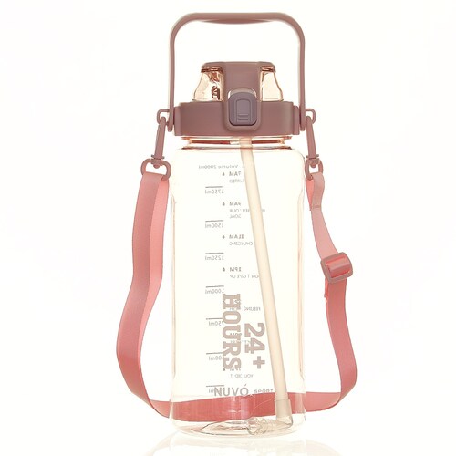 Botella Plastico Rosa 2 Lt Nuvo