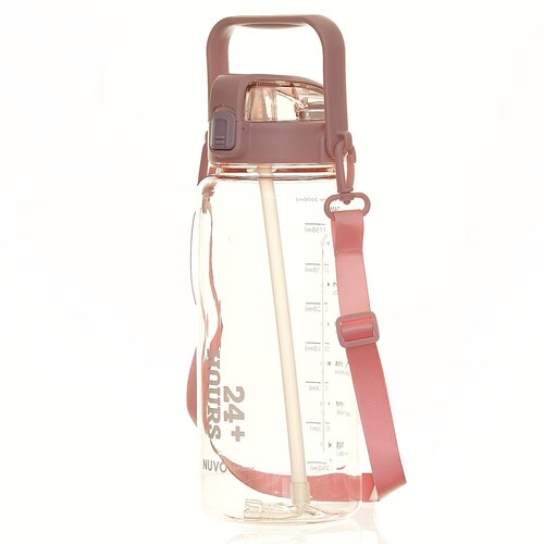 Botella Plastico Rosa 2 Lt Nuvo