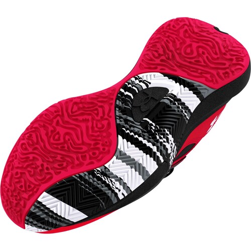 Tenis Under Armour Basket 22.5-25 Color Rojo
