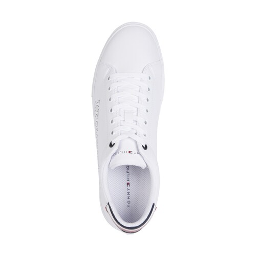 Tenis Tommy Hilfiger Diseño Liso en Blanco para Hombre