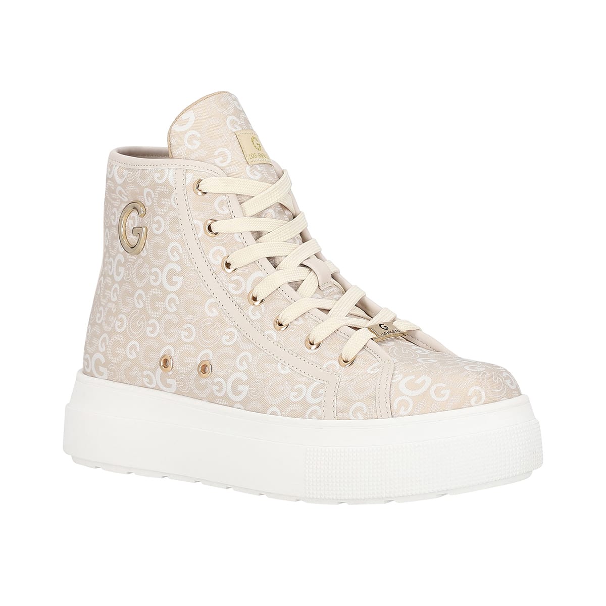 Calzzapato Tenis Guess Para Mujer Tenis Guess Bria Blanco Para Mujer