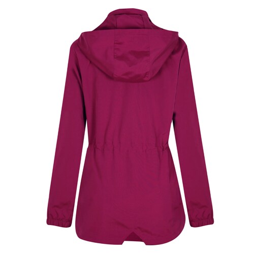 Gabardina Just By Basel Capucha con Cierre para Mujer Petite
