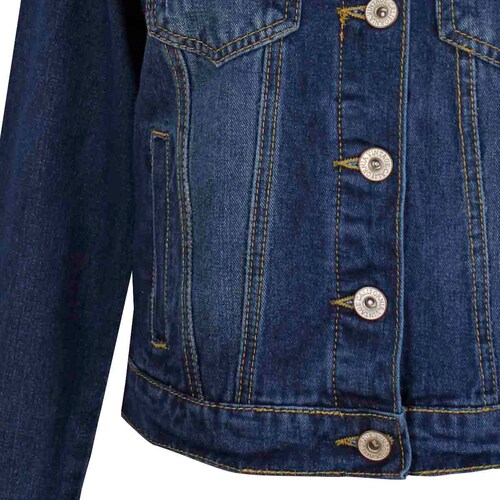 Chamarra Just By Basel de Mezclilla para Mujer Petite