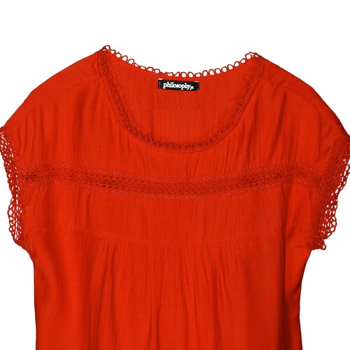 Blusa Philosophy con Encaje para Mujer