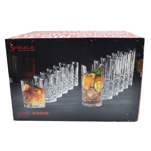 Juego 12 Vasos Elegance 6 X 345Ml + 6 X 445Ml Spiegelau