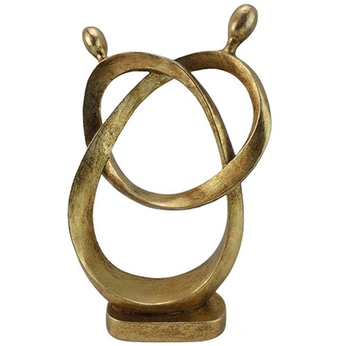 Estatua de Pareja Entrelazada Mideko