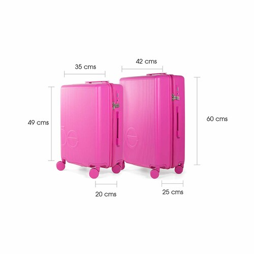 Maleta 24" High Soft Auranti I Rosa Cloe