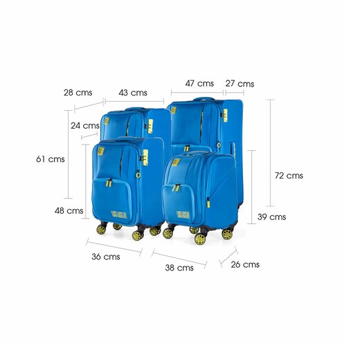 Maleta 20" Soft Side Elnami Eléctrico Cloe