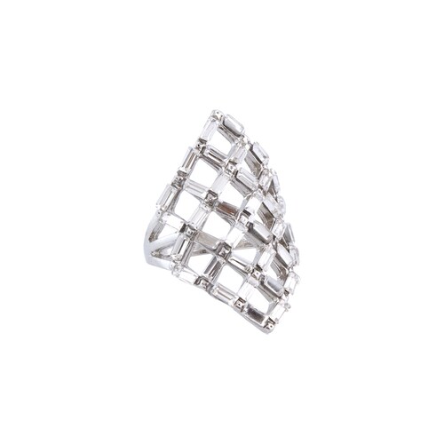 Anillo Romboide Tipo Red T9 para Mujer Lulu
