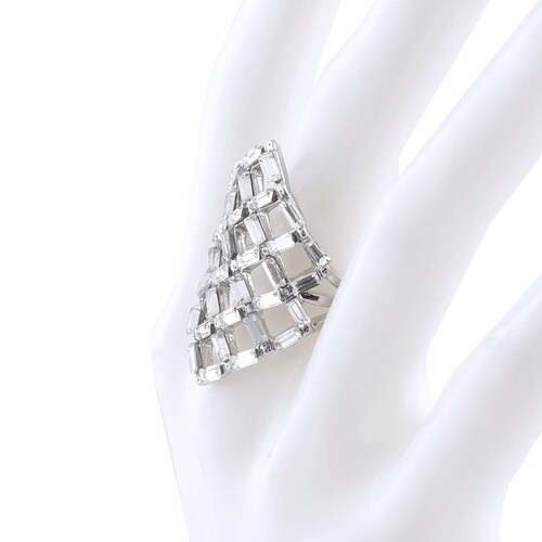 Anillo Romboide Tipo Red T9 para Mujer Lulu