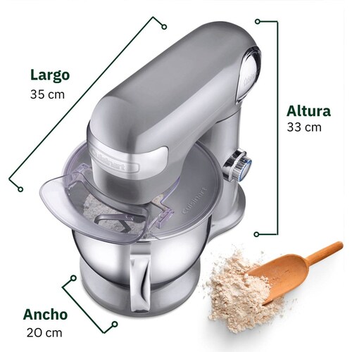 Batidora de Pedestal 5.5Qt Gris Cuisinart