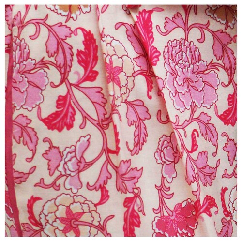 Pantalón Estampado con Resorte Cafeína para Mujer Petite