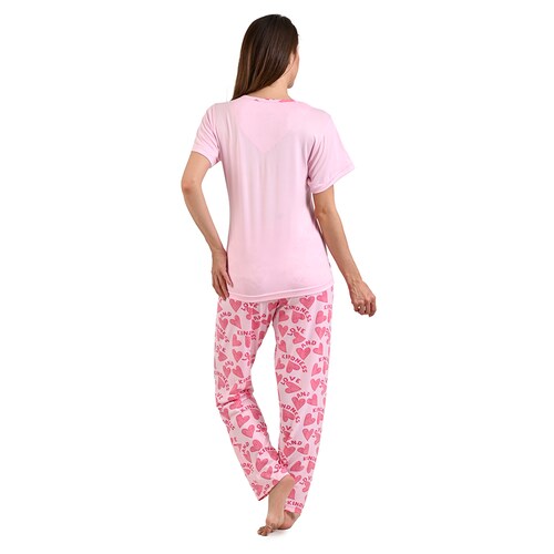 Pijama Manga Corta Y Pantalón Sugar & Milk para Mujer