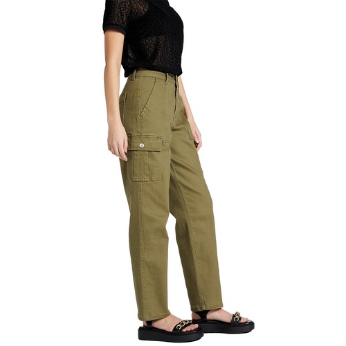 Pantalón Regular Fit para Mujer Guess Factory