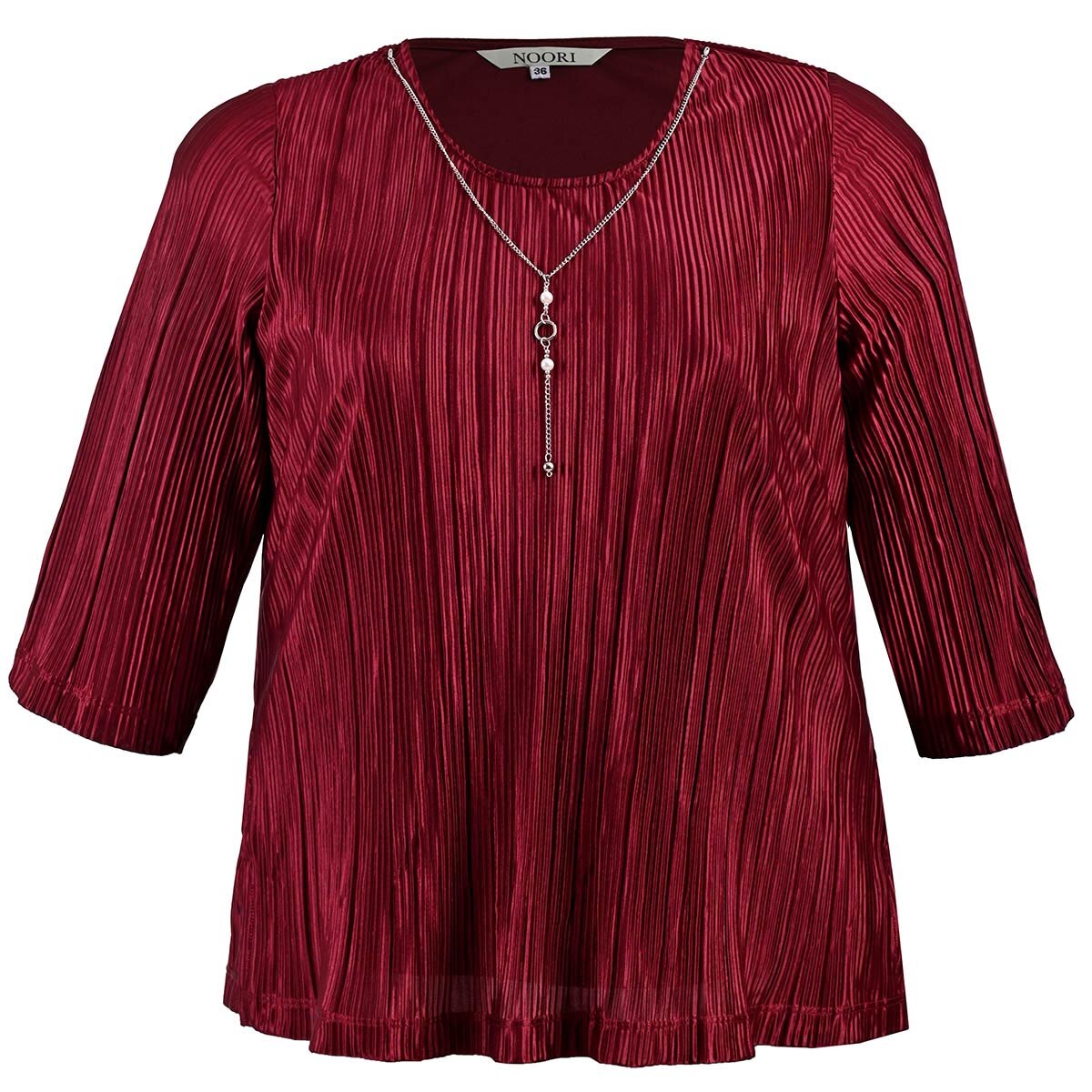 Blusa de Fiesta Collar - Escote con Detalle de Collar Integrado main image 1