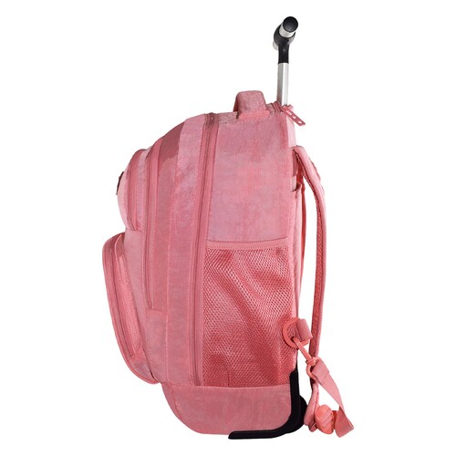 Mochila Rodante Rosa Pink Label