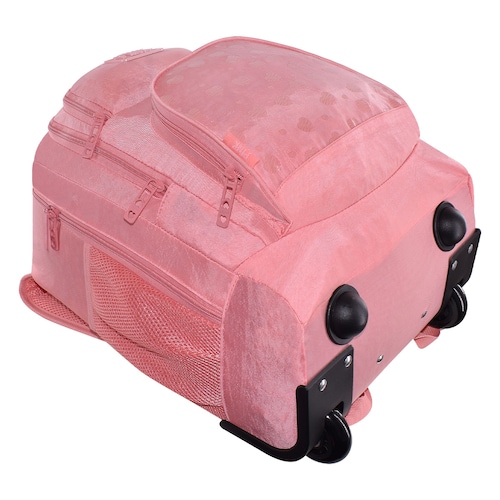 Mochila Rodante Rosa Pink Label