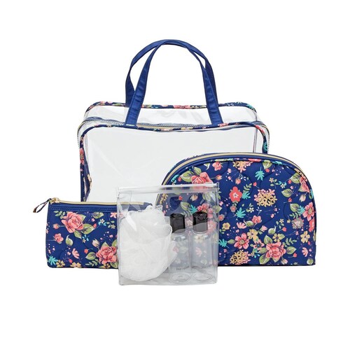 Set de Viaje Floral 7 Piezas Conair