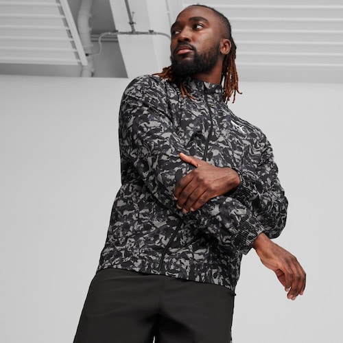 Chamarra Ligera Puma Diseño Camuflaje para Hombre