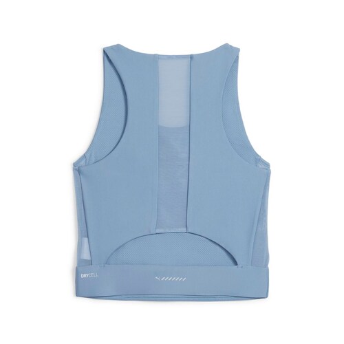 Tank Top Puma Corto Diseño Liso para Mujer