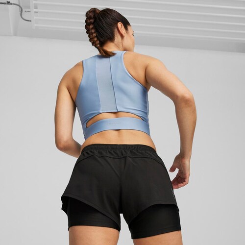 Tank Top Puma Corto Diseño Liso para Mujer
