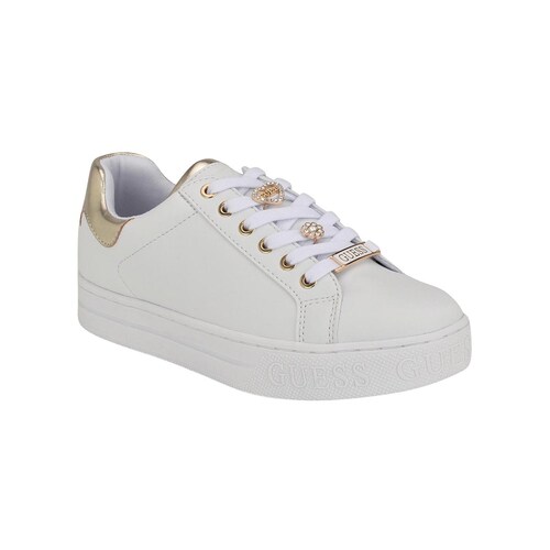 Tenis con Talón Dorado para Mujer G By Guess
